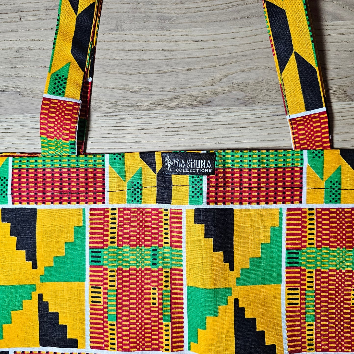 Handmade Tote Bag African Print | Beach Bag | Shopping Bag-2