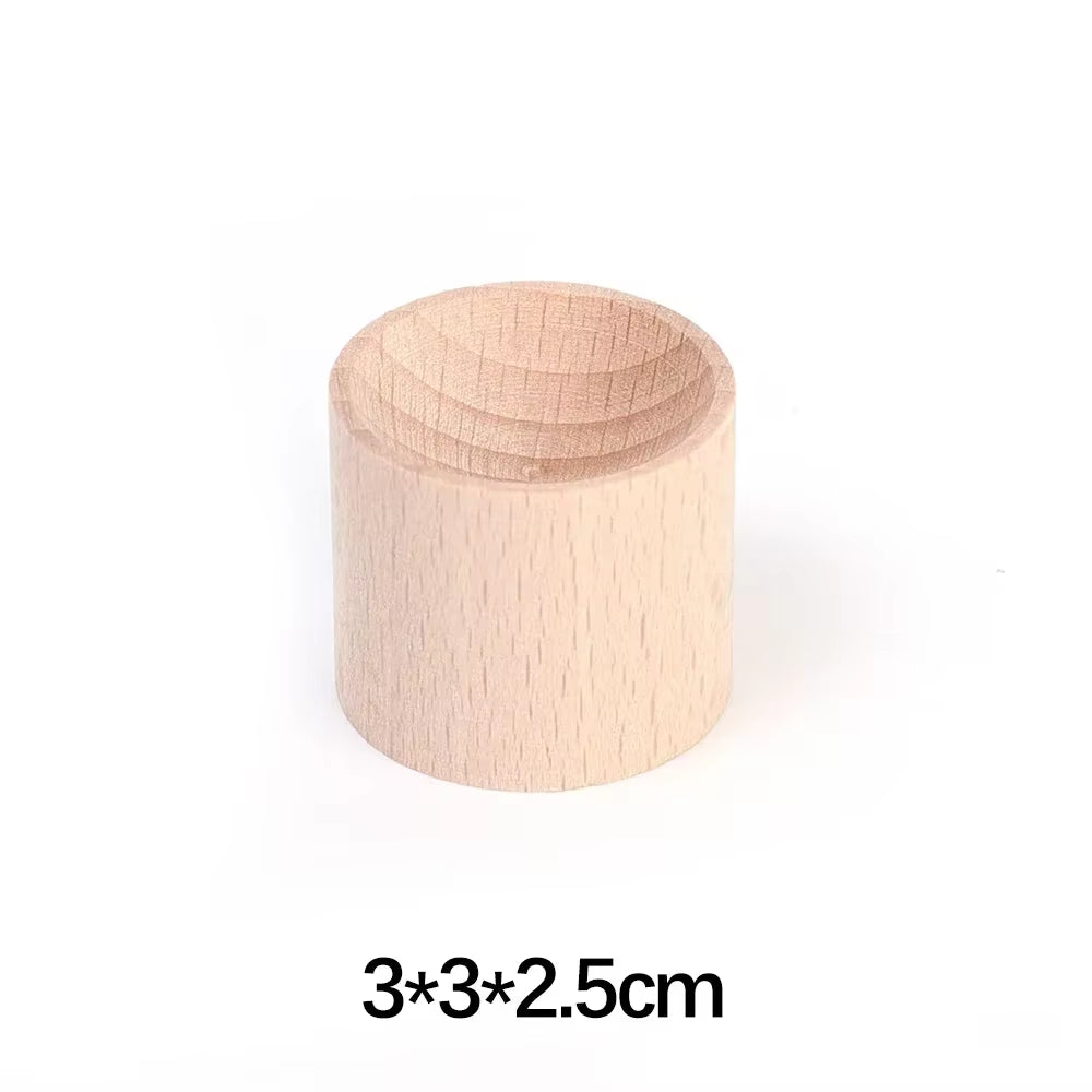 Wooden Car Aromatherapy Ornament Car Interior Odor Removal Essential Oil Diffuser Air Freshener Absorb Perfume Beech Wood Tablet