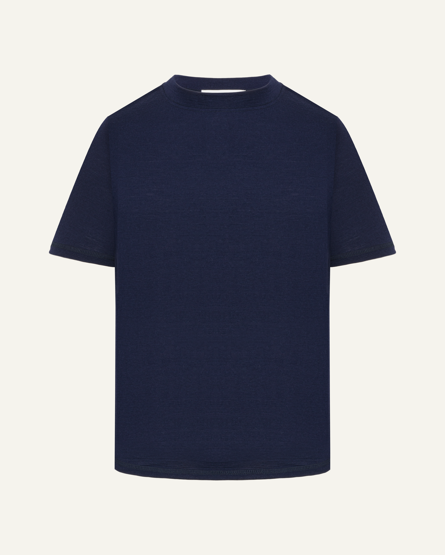 Men's Merino Wool Sports T-shirt - Dark Blue-0