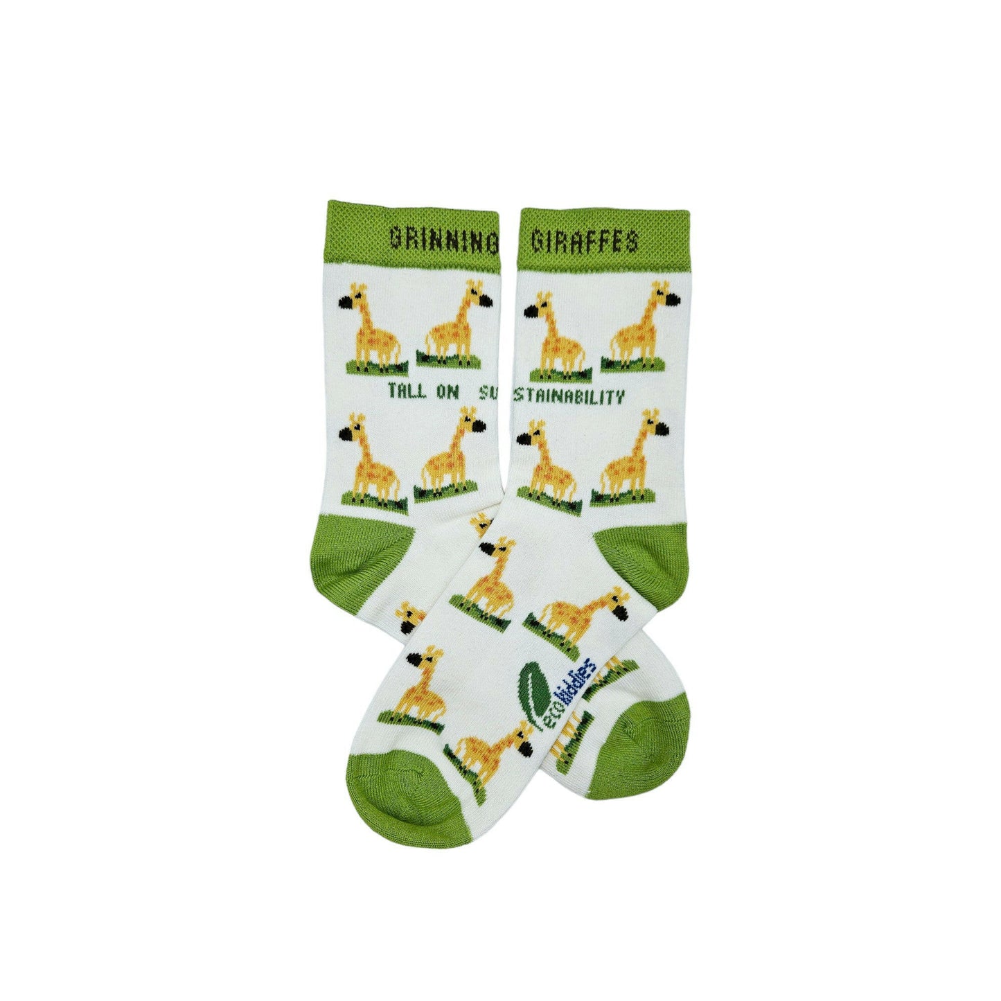 GRINNING GIRAFFE ORGANIC COTTON KIDS SOCKS-3