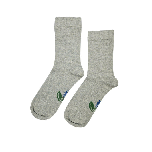 GREY SCHOOL SOCKS - KIDS (PLAIN SOCKS)-0