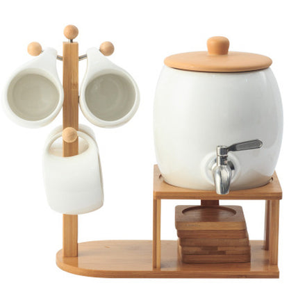 Creative Ceramic Cup Set Household Cup Bottle
