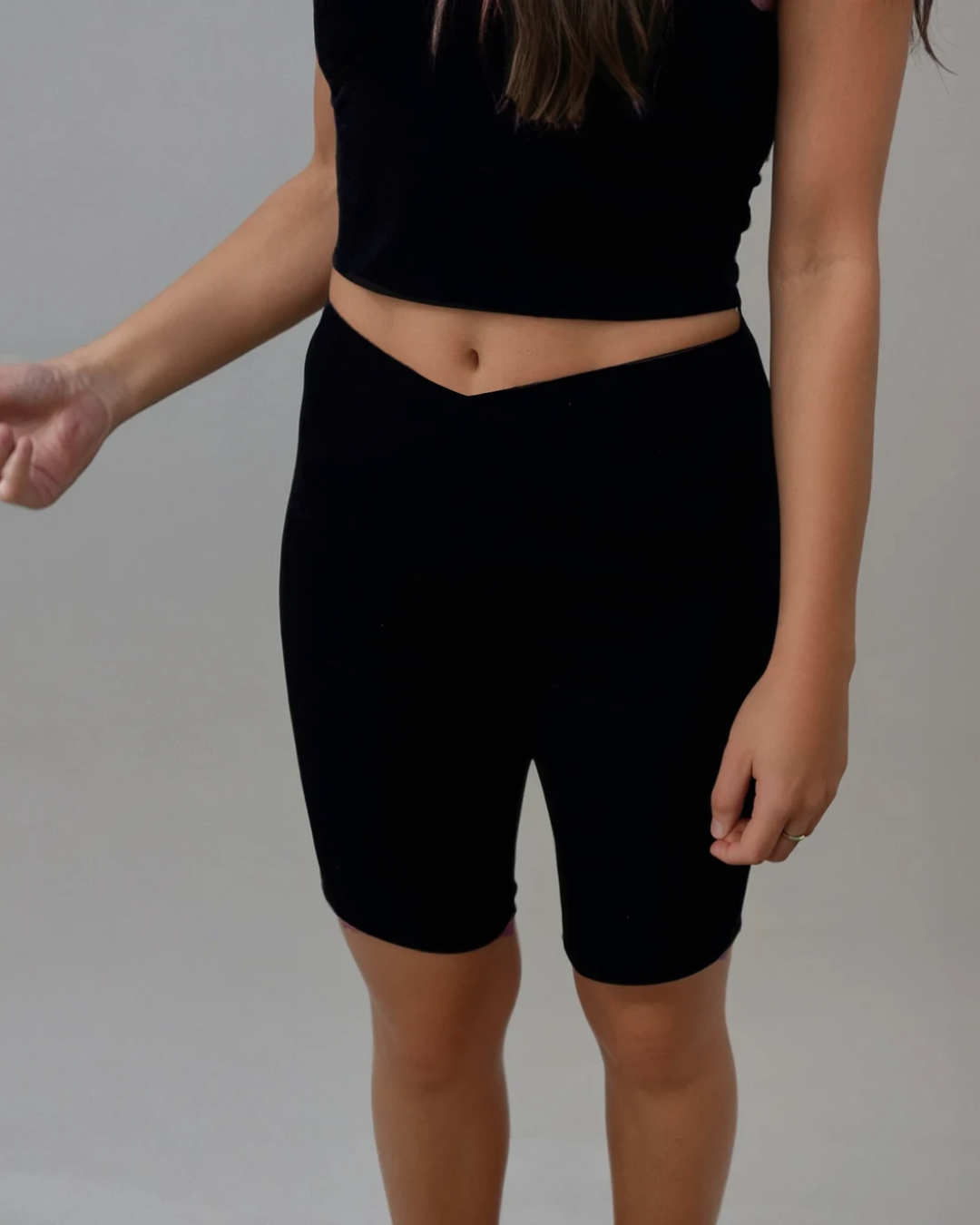 Women's Seacell Sports Shorts - Black-1