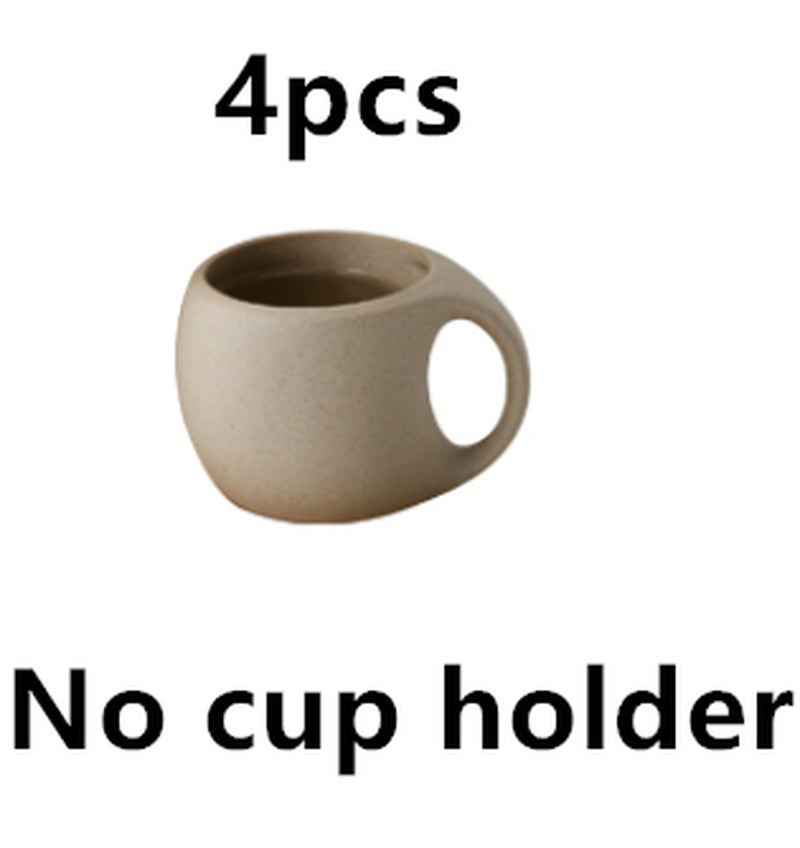 Creative Ceramic Cup Set Household Cup Bottle