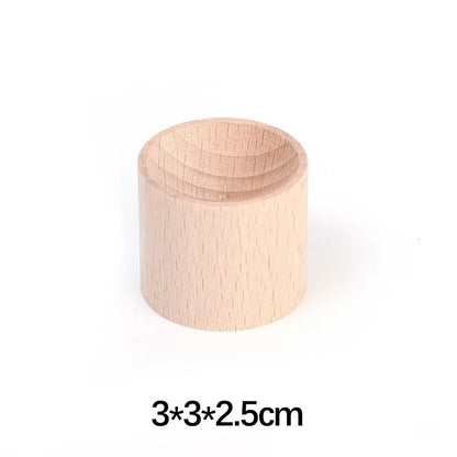 Wooden Car Aromatherapy Ornament Car Interior Odor Removal Essential Oil Diffuser Air Freshener Absorb Perfume Beech Wood Tablet