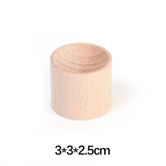 Wooden Car Aromatherapy Ornament Car Interior Odor Removal Essential Oil Diffuser Air Freshener Absorb Perfume Beech Wood Tablet