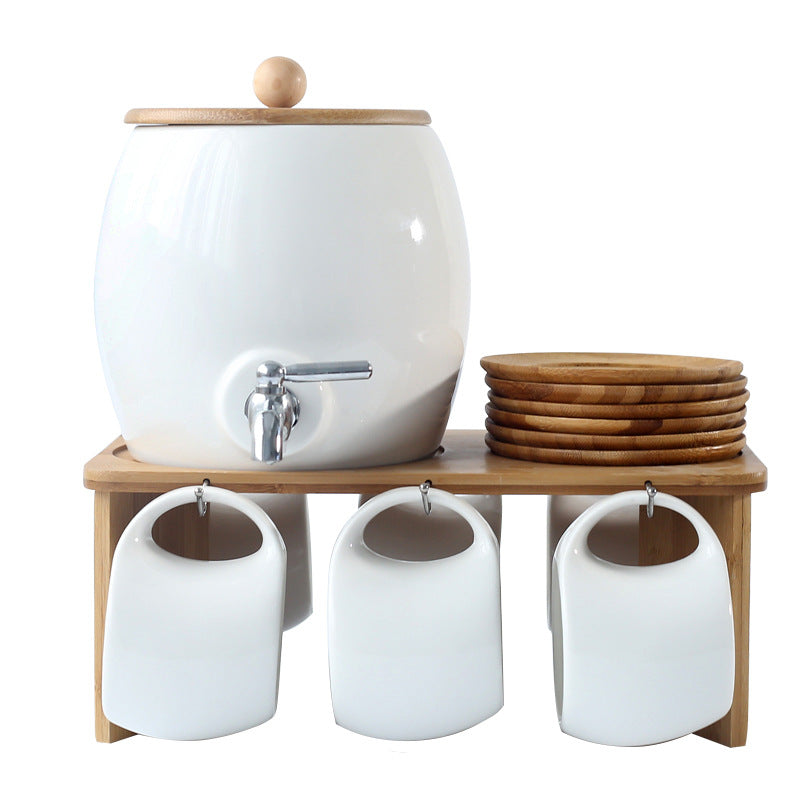 Creative Ceramic Cup Set Household Cup Bottle