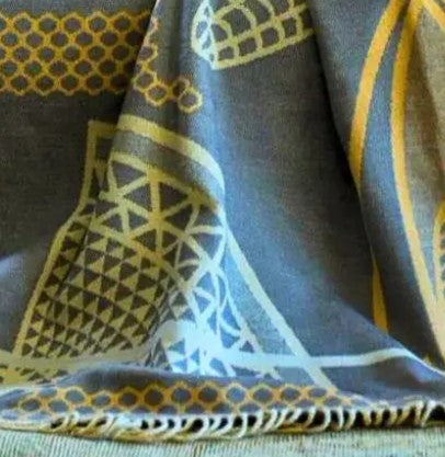 Throw Blanket | Basotho Iron Bone Throw | 150x165cm-1