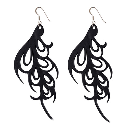 Bella Elegant Art Nouveau Inner Tube Earrings-1