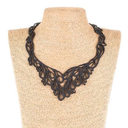 Fountain Rubber Necklace-1
