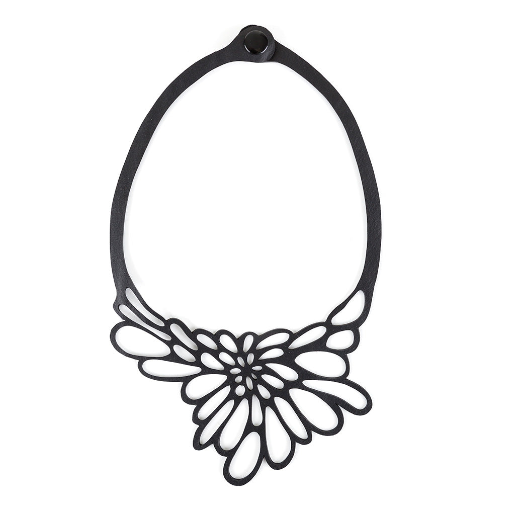 Edelweiss Upcycled Necklace-2