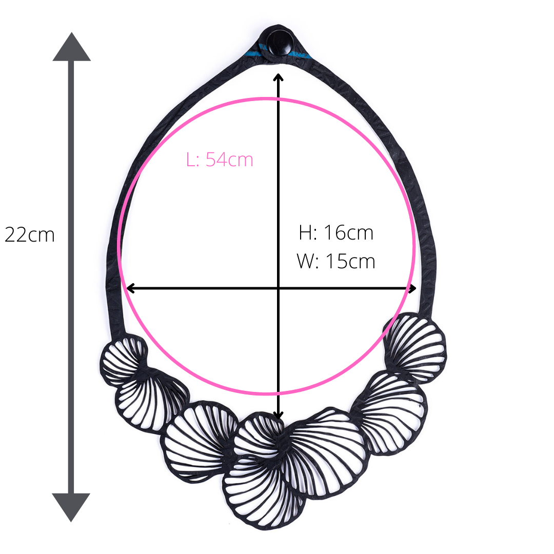 Shell Inner Tube Necklace-4