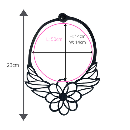 Hanami Beautiful Inner Tube Necklace-4