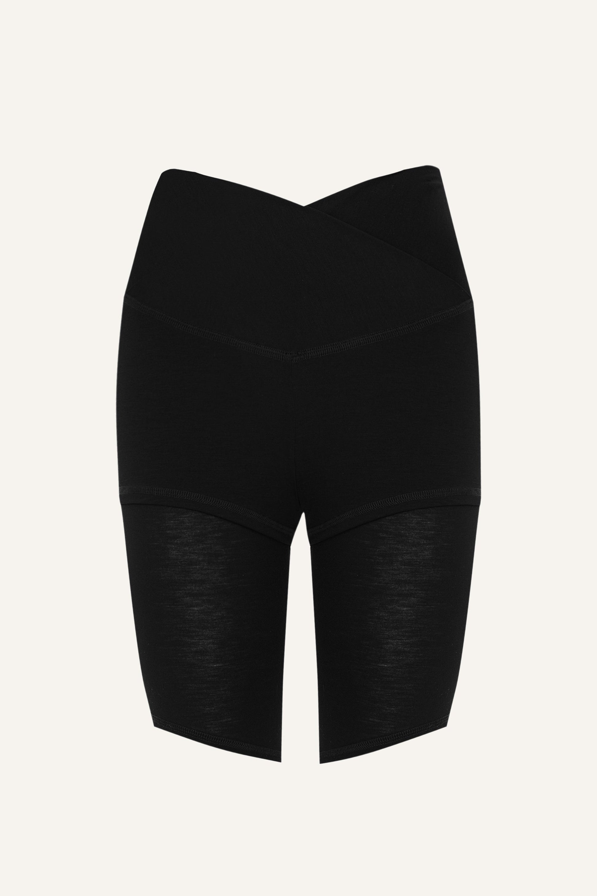 Women's Seacell Sports Shorts - Black-0