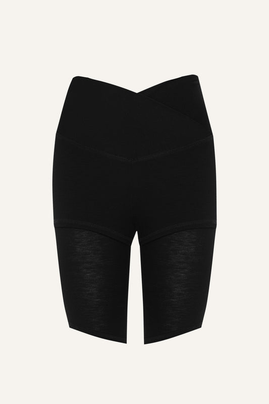 Women's Seacell Sports Shorts - Black-0