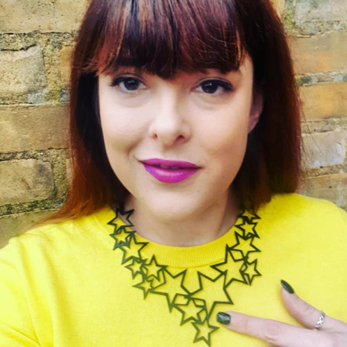 Star Upcycle Inner Tube Necklace-3