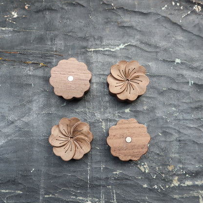Peach Blossom - Wooden Essential Oil Diffuser for Car-1