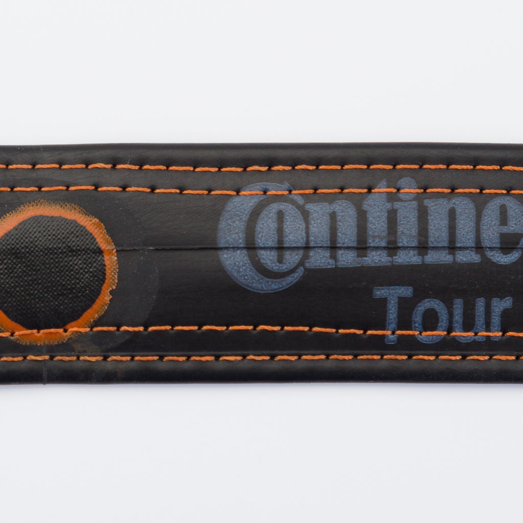 Recycled Bicycle Inner Tube Vegan Belt (with Patches)-2