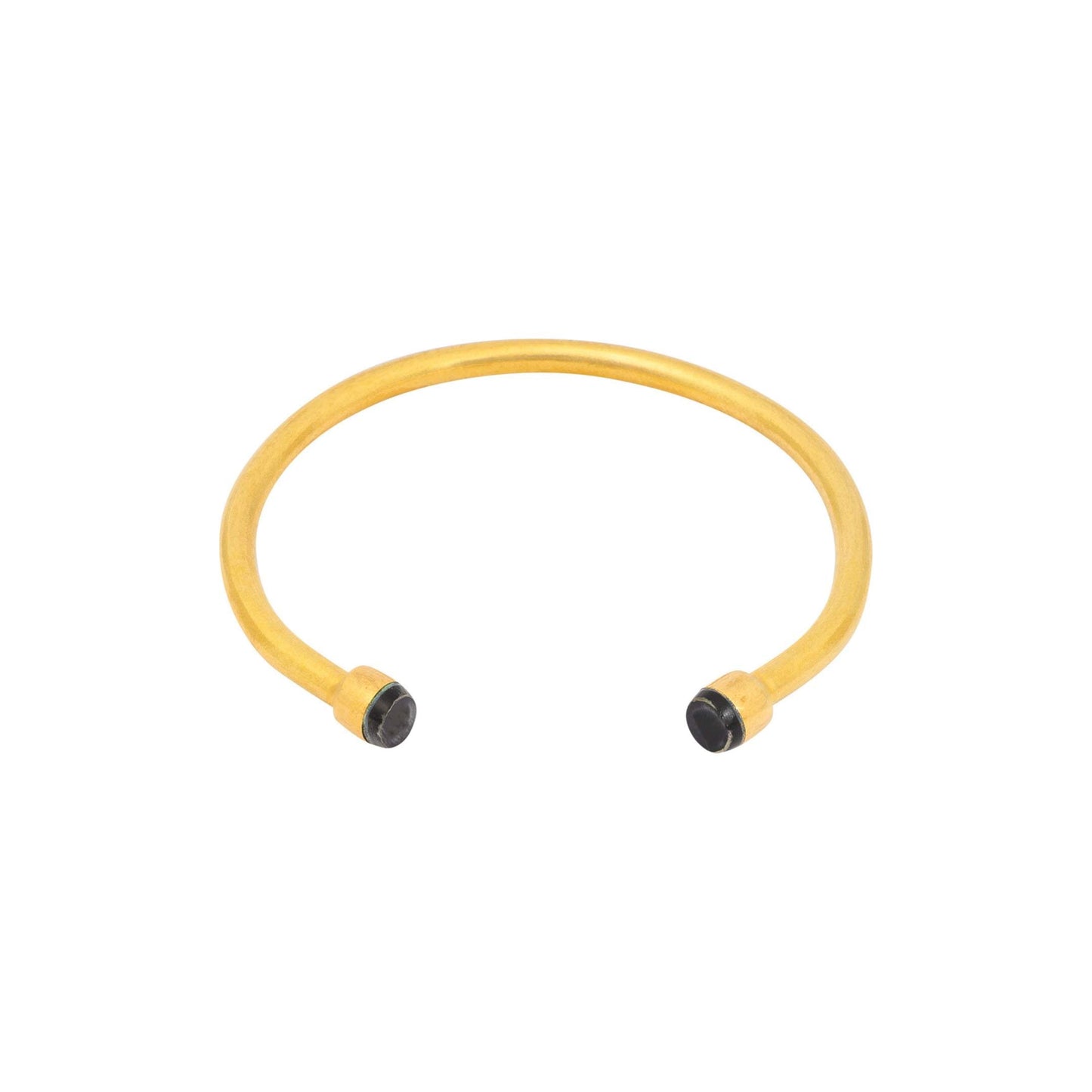 Kushikamana Recycled Brass Bangle (2 Colours)-1