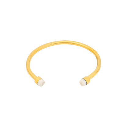 Kushikamana Recycled Brass Bangle (2 Colours)-3
