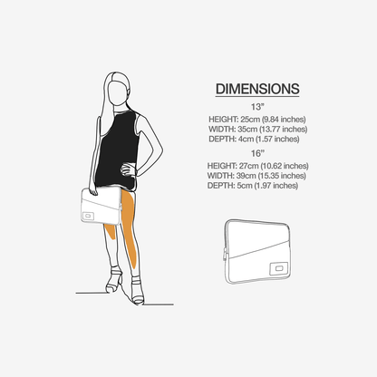 Vegan Laptop Portfolio Bag | Eco-Friendly Luxury | BYMANYC ® New York-3