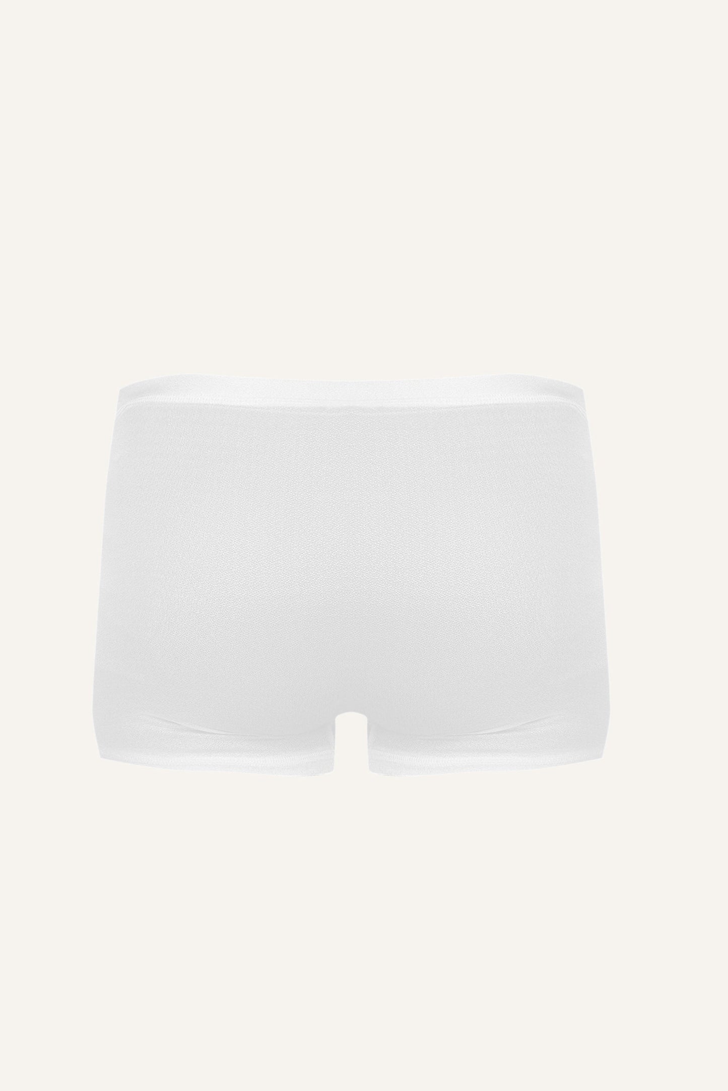 Silk Boxers – White-3