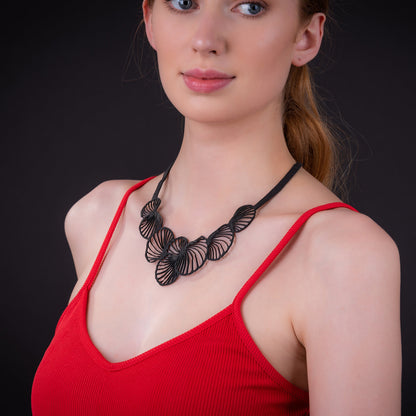 Shell Inner Tube Necklace-0