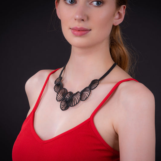 Shell Inner Tube Necklace-0