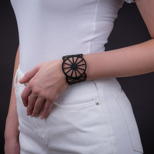 Water Wheel Rubber Bracelet-0