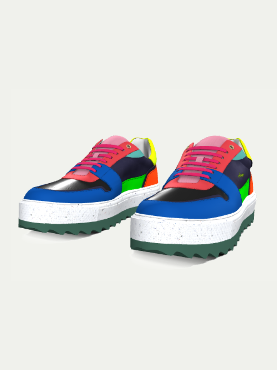 Sustainable Sneakers BYMANYC ® New York NOLITA NOIR-1