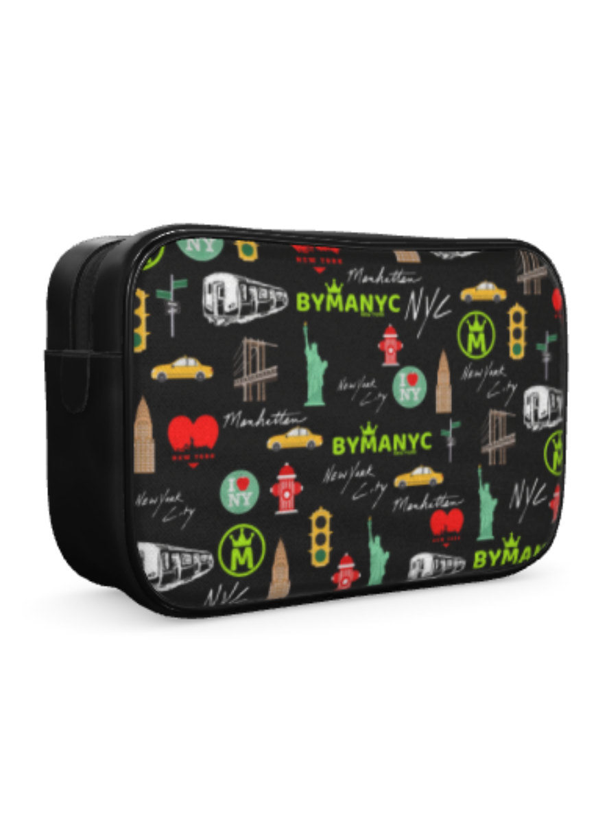 Toiletry Bag JET SET – BYMANYC ® New York Vegan Travel Essential-1