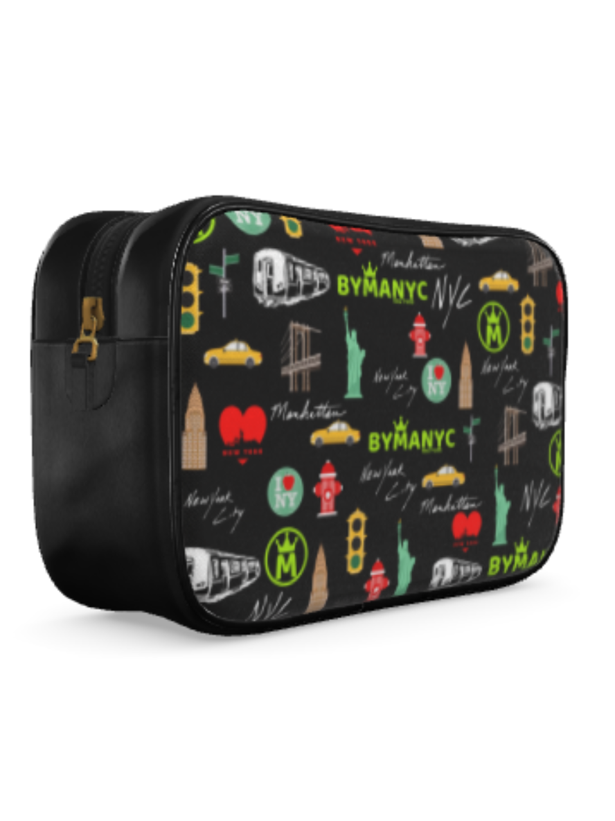 Toiletry Bag JET SET – BYMANYC ® New York Vegan Travel Essential-3