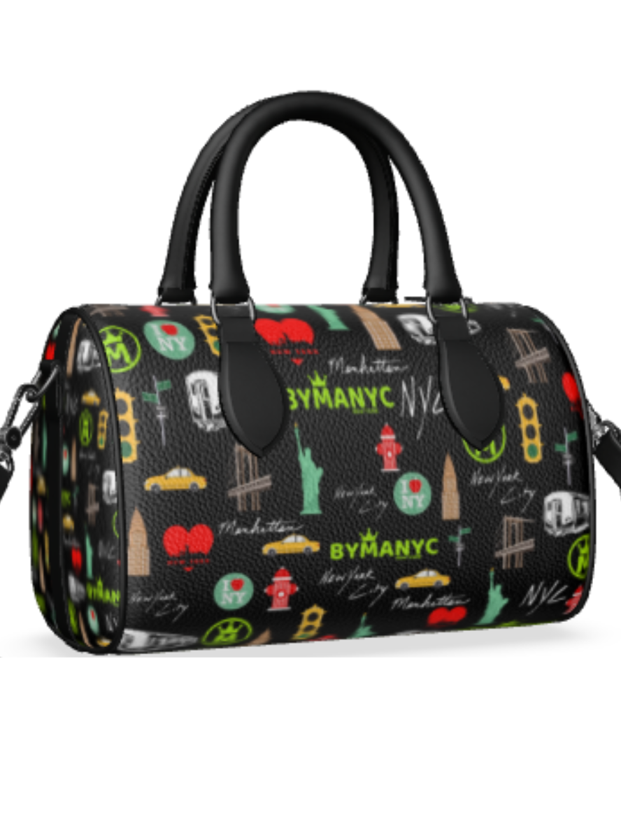 Tote Bag CITYSCAPE – BYMANYC ® New York Eco Vegan Handbag-2