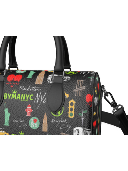 Tote Bag CITYSCAPE – BYMANYC ® New York Eco Vegan Handbag-4