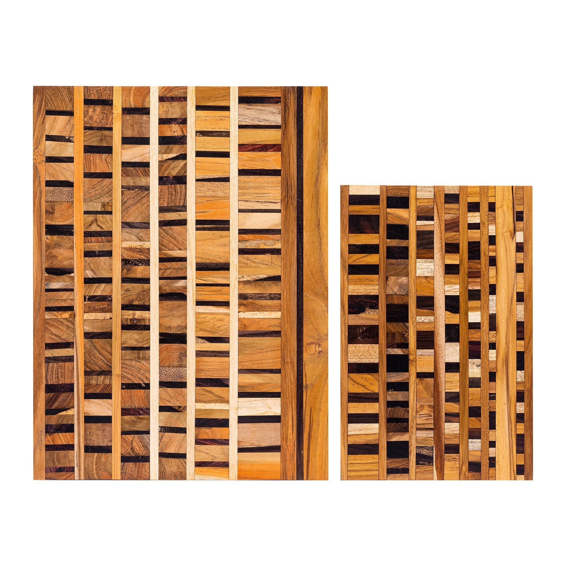 Upcycled End Grain Cutting Board - Pattern B (2 Sizes Available)-0