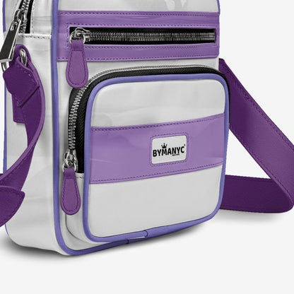 Vegan Cross-Body Shoulderbag | BYMANYC ® New York Modern Designer Piece-2