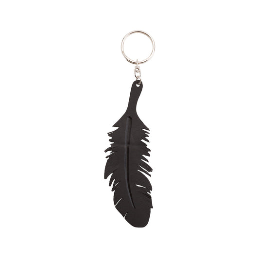 Wing Handcut Inner Tube Vegan Keyring-0