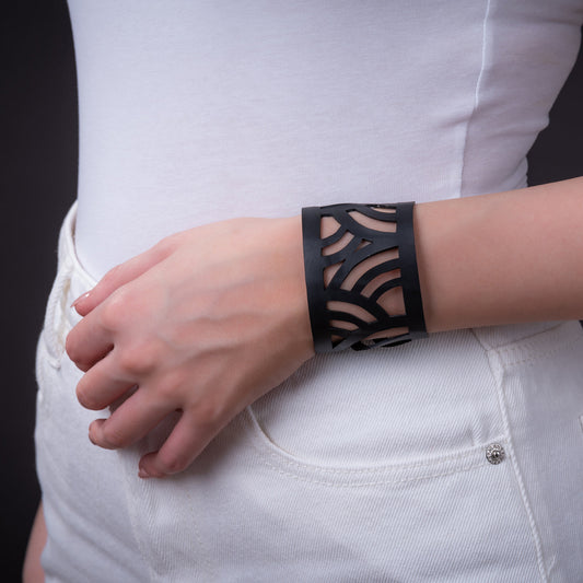 Seraphine (I) Recycled Rubber Bracelet-0