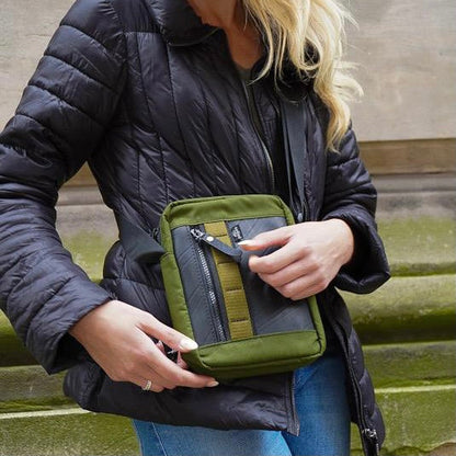 Major Vegan Crossbody Reporter Bag-4