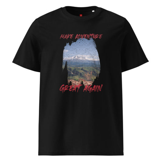 Make Adventure Great Again - Organic Cotton T-Shirt – Mountain Design-0