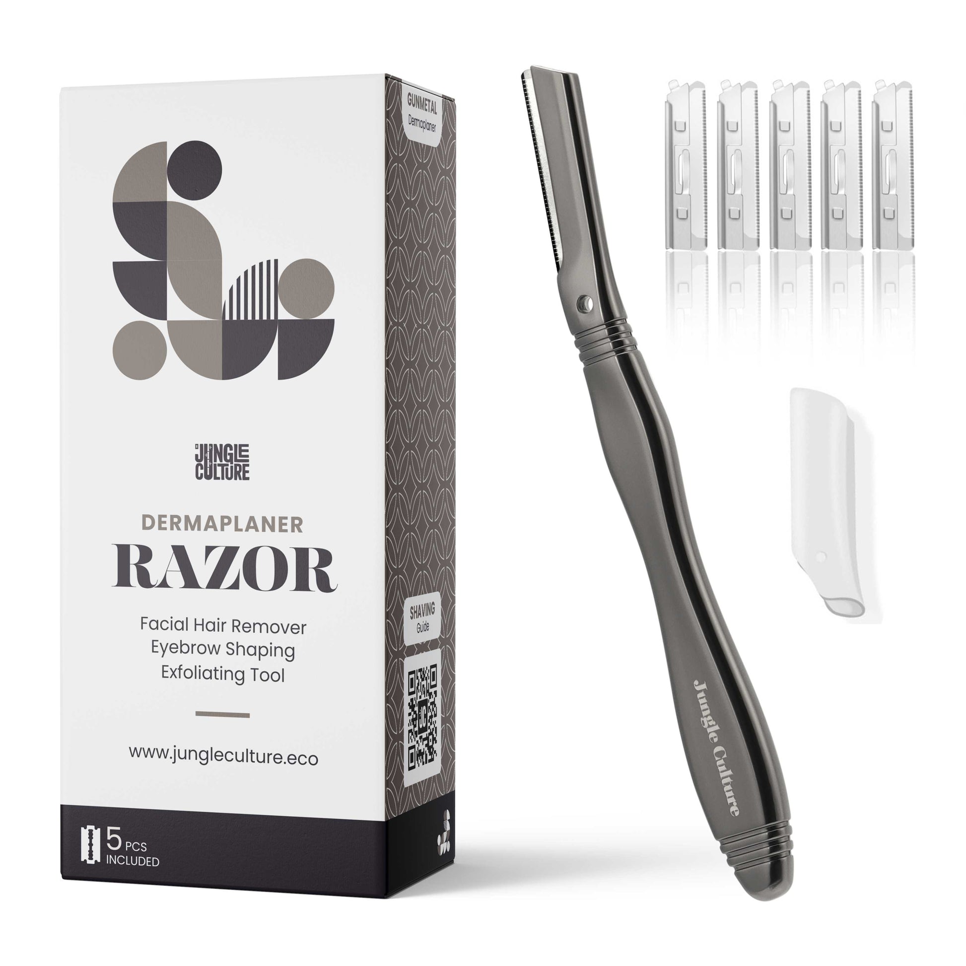 Dermaplaner - Reusable Metal Eyebrow Razor / Shaper-5