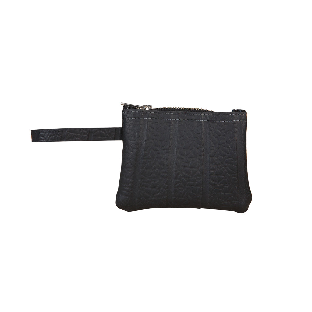 Petite Recycled Rubber Vegan Wristlet Pouch-2