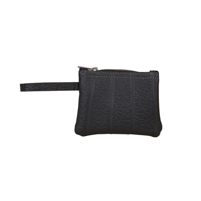 Petite Recycled Rubber Vegan Wristlet Pouch-2