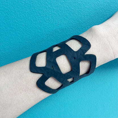 Eco Friendly Chain Recycled Rubber Bracelet-3