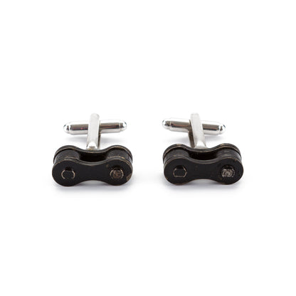 Paguro Upcycle Recycled Bicycle Chain Cufflinks Eco Gift-2