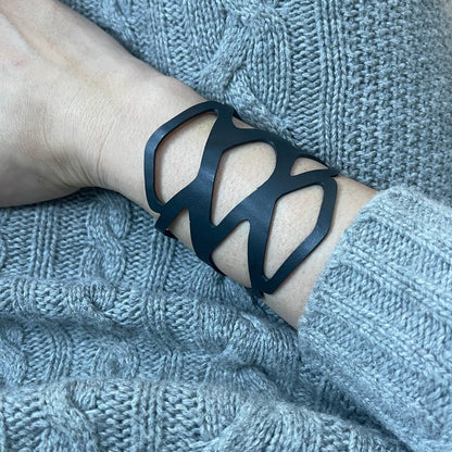 Mosaic Recycled Rubber Bracelet-0