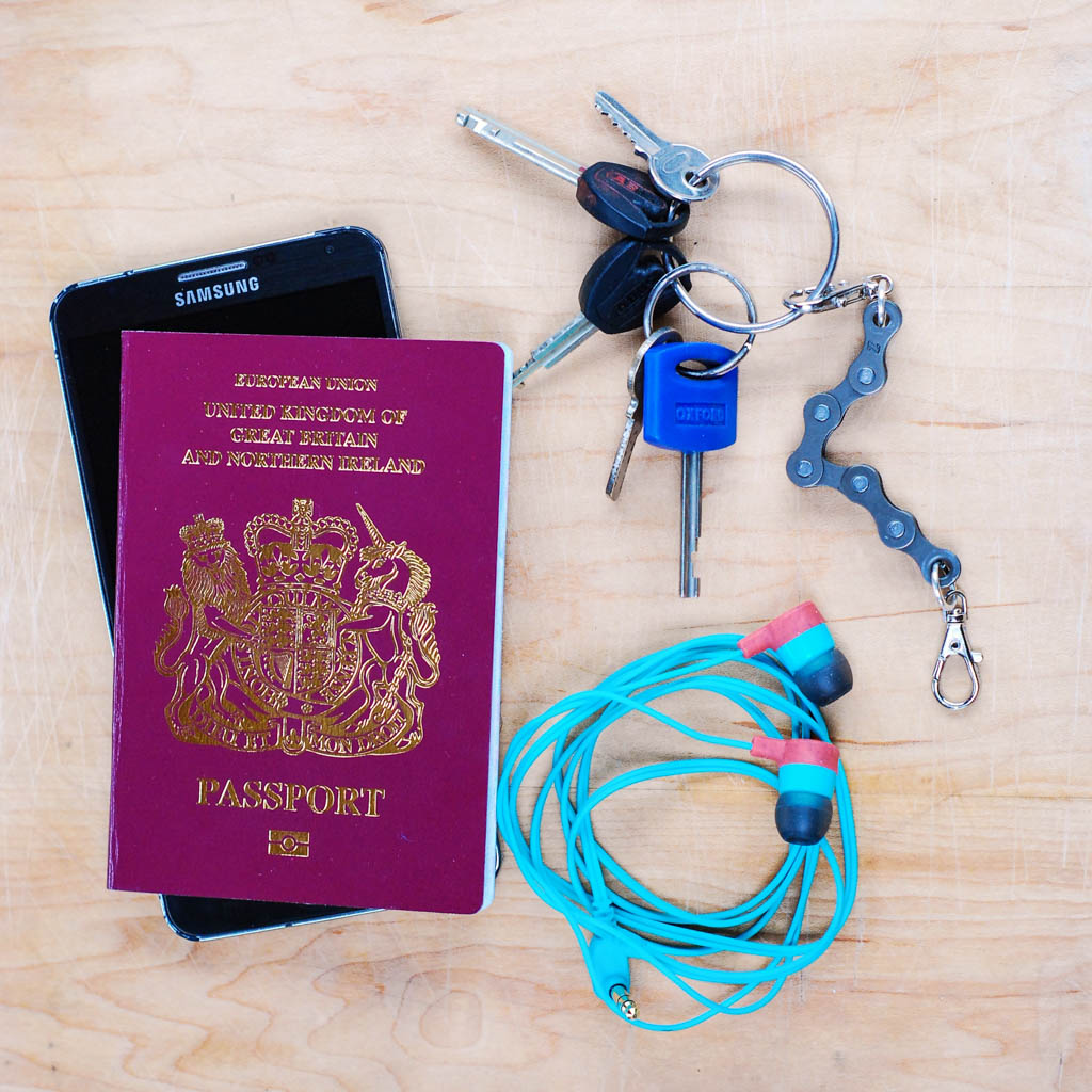 Paguro Upcycle Recycled Bike Chain Keyring Vegan Keychain-3