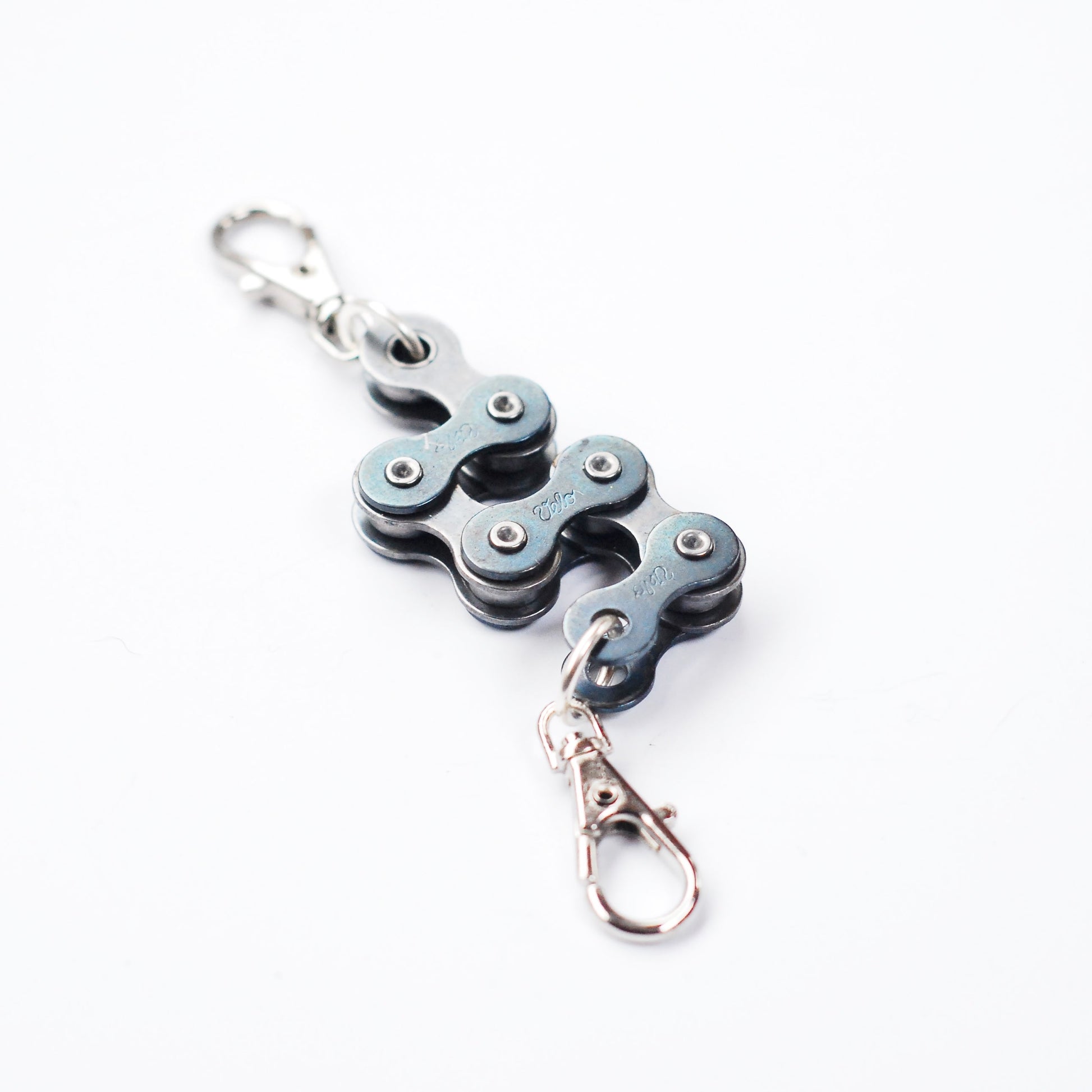 Paguro Upcycle Recycled Bike Chain Keyring Vegan Keychain-4