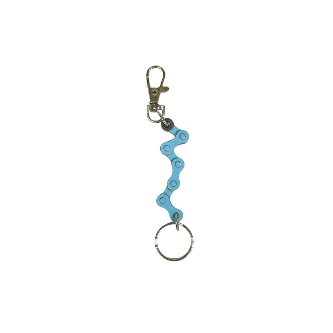Paguro Upcycle Recycled Bike Chain Keyring Vegan Keychain-6